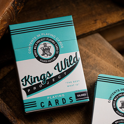 Gilded No.13 Table Players Vol.38 Playing Cards by Kings Wild Project